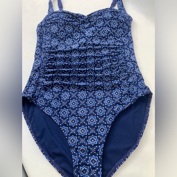 Nip Tuck Swim Bond-eye One-Piece Swimsuit Turkish Tile Navy Blue Women’s‎ US 6 - Picture 5 of 16